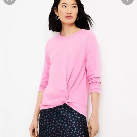 Loft NWT twist hem tunic top - Picture 5 of 5